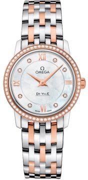 Buy this new Omega De Ville Prestige 27.4mm 424.25.27.60.55.002 ladies watch for the discount price of £8,883.00. UK Retailer.