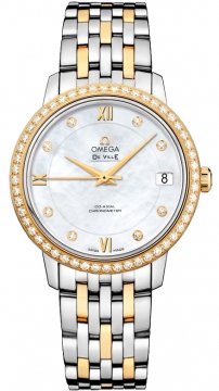 Buy this new Omega De Ville Prestige Co-Axial 32.7 424.25.33.20.55.001 ladies watch for the discount price of £11,492.00. UK Retailer.