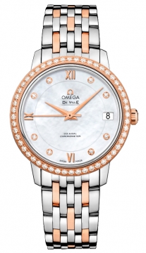 Buy this new Omega De Ville Prestige Co-Axial 32.7 424.25.33.20.55.002 ladies watch for the discount price of £11,492.00. UK Retailer.