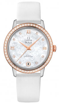 Buy this new Omega De Ville Prestige Co-Axial 32.7 424.27.33.20.55.001 ladies watch for the discount price of £10,648.00. UK Retailer.