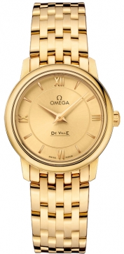 Buy this new Omega De Ville Prestige 27.4mm 424.50.27.60.08.001 ladies watch for the discount price of £10,806.00. UK Retailer.