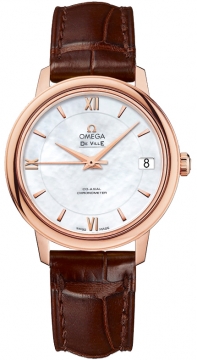 Buy this new Omega De Ville Prestige Co-Axial 32.7 424.53.33.20.05.001 ladies watch for the discount price of £7,744.00. UK Retailer.