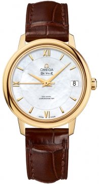 Buy this new Omega De Ville Prestige Co-Axial 32.7 424.53.33.20.05.002 ladies watch for the discount price of £7,744.00. UK Retailer.