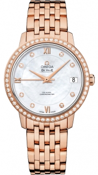 Buy this new Omega De Ville Prestige Co-Axial 32.7 424.55.33.20.55.002 ladies watch for the discount price of £23,778.00. UK Retailer.