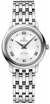 Buy this new Omega De Ville Prestige 27.4mm 424.10.27.60.04.001 ladies watch for the discount price of £1,874.00. UK Retailer.