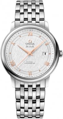 Buy this new Omega De Ville Prestige Co-Axial 39.5 424.10.40.20.02.004 mens watch for the discount price of £3,240.00. UK Retailer.