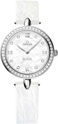 Buy this new Omega De Ville Prestige 27.4mm 424.18.27.60.55.001 ladies watch for the discount price of £5,922.00. UK Retailer.
