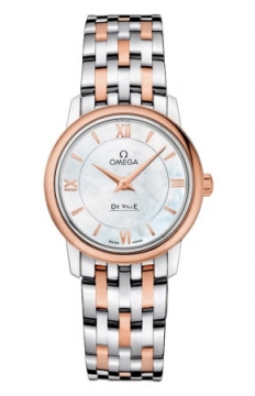 Buy this new Omega De Ville Prestige 27.4mm 424.20.27.60.05.002 ladies watch for the discount price of £4,185.00. UK Retailer.