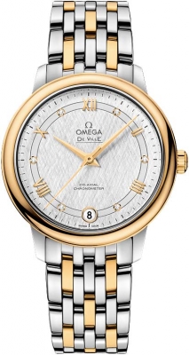 Buy this new Omega De Ville Prestige Co-Axial 32.7 424.20.33.20.52.001 ladies watch for the discount price of £5,535.00. UK Retailer.