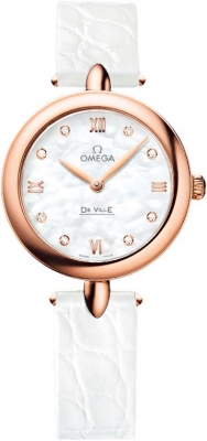 Buy this new Omega De Ville Prestige 27.4mm 424.53.27.60.55.002 ladies watch for the discount price of £6,741.00. UK Retailer.