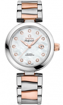 Buy this new Omega De Ville Ladymatic 34mm 425.20.34.20.55.004 ladies watch for the discount price of £14,344.00. UK Retailer.