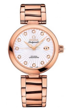 Buy this new Omega De Ville Ladymatic 34mm 425.60.34.20.55.001 ladies watch for the discount price of £18,479.00. UK Retailer.