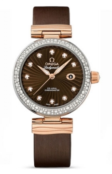 Buy this new Omega De Ville Ladymatic 34mm 425.27.34.20.63.001 ladies watch for the discount price of £13,932.00. UK Retailer.