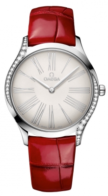 Buy this new Omega De Ville Tresor Quartz 36mm 428.18.36.60.02.001 ladies watch for the discount price of £3,493.00. UK Retailer.