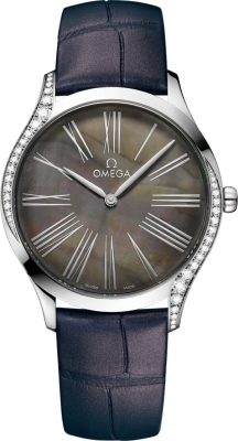 Buy this new Omega De Ville Tresor Quartz 36mm 428.18.36.60.07.001 ladies watch for the discount price of £4,488.00. UK Retailer.