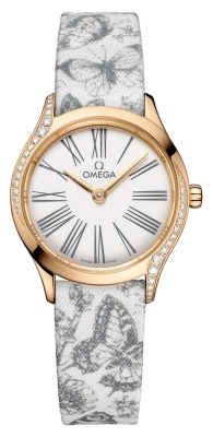 Buy this new Omega De Ville Mini Tresor Quartz 26mm 428.57.26.60.04.002 ladies watch for the discount price of £7,304.00. UK Retailer.