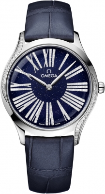 Buy this new Omega De Ville Tresor Quartz 36mm 428.58.36.60.53.001 ladies watch for the discount price of £21,885.00. UK Retailer.