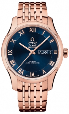 Buy this new Omega De Ville Hour Vision Annual Calendar Co-Axial Master Chronometer 41mm 433.50.41.22.03.001 mens watch for the discount price of £26,140.00. UK Retailer.