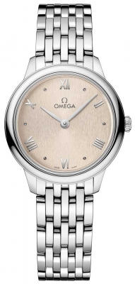 Buy this new Omega De Ville Prestige Quartz 27.5mm 434.10.28.60.09.001 ladies watch for the discount price of £2,464.00. UK Retailer.