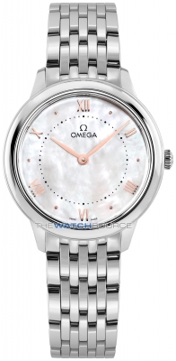 Buy this new Omega De Ville Prestige Quartz 30mm 434.10.30.60.05.001 ladies watch for the discount price of £2,666.00. UK Retailer.