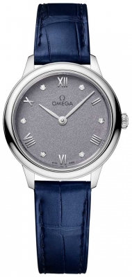 Buy this new Omega De Ville Prestige Quartz 27.5mm 434.13.28.60.53.001 ladies watch for the discount price of £2,640.00. UK Retailer.