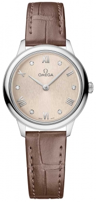 Buy this new Omega De Ville Prestige Quartz 27.5mm 434.13.28.60.59.001 ladies watch for the discount price of £2,640.00. UK Retailer.