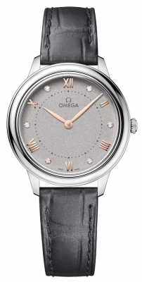 Buy this new Omega De Ville Prestige Quartz 30mm 434.13.30.60.56.001 ladies watch for the discount price of £2,640.00. UK Retailer.