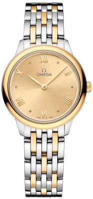 Buy this new Omega De Ville Prestige Quartz 27.5mm 434.20.28.60.08.001 ladies watch for the discount price of £4,928.00. UK Retailer.