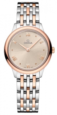 Buy this new Omega De Ville Prestige Quartz 27.5mm 434.20.28.60.09.001 ladies watch for the discount price of £5,016.00. UK Retailer.