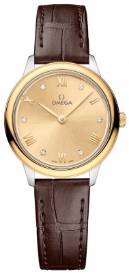 Buy this new Omega De Ville Prestige Quartz 27.5mm 434.23.28.60.58.001 ladies watch for the discount price of £4,048.00. UK Retailer.