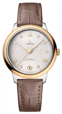 Buy this new Omega De Ville Prestige Co‑Axial Master Chronometer 34mm 434.23.34.20.52.002 ladies watch for the discount price of £5,896.00. UK Retailer.