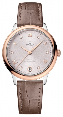 Buy this new Omega De Ville Prestige Co‑Axial Master Chronometer 34mm 434.23.34.20.52.003 ladies watch for the discount price of £5,896.00. UK Retailer.
