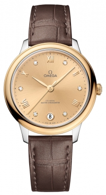 Buy this new Omega De Ville Prestige Co‑Axial Master Chronometer 34mm 434.23.34.20.58.001 ladies watch for the discount price of £5,896.00. UK Retailer.