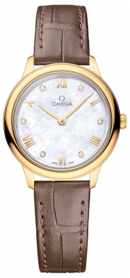 Buy this new Omega De Ville Prestige Quartz 27.5mm 434.53.28.60.55.002 ladies watch for the discount price of £8,536.00. UK Retailer.