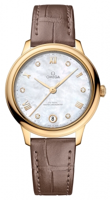 Buy this new Omega De Ville Prestige Co‑Axial Master Chronometer 34mm 434.53.34.20.55.002 ladies watch for the discount price of £10,912.00. UK Retailer.