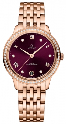 Buy this new Omega De Ville Prestige Co‑Axial Master Chronometer 34mm 434.55.34.20.61.001 ladies watch for the discount price of £29,412.00. UK Retailer.