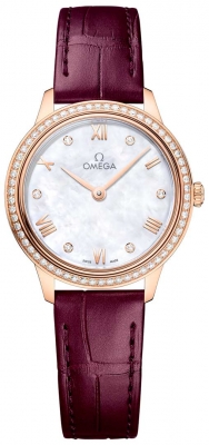 Buy this new Omega De Ville Prestige Quartz 27.5mm 434.58.28.60.55.001 ladies watch for the discount price of £13,464.00. UK Retailer.