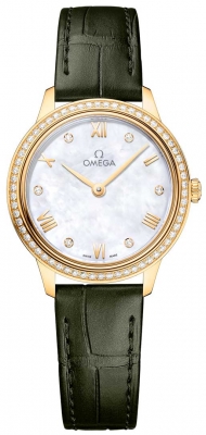 Buy this new Omega De Ville Prestige Quartz 27.5mm 434.58.28.60.55.002 ladies watch for the discount price of £13,464.00. UK Retailer.
