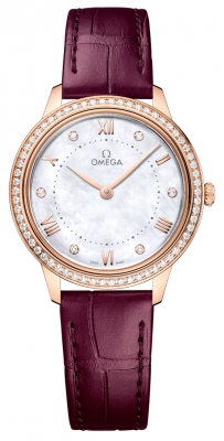 Buy this new Omega De Ville Prestige Quartz 30mm 434.58.30.60.55.001 ladies watch for the discount price of £16,268.00. UK Retailer.