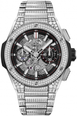 Buy this new Hublot Big Bang Integrated 42mm 451.nx.1170.nx.3704 mens watch for the discount price of £55,880.00. UK Retailer.