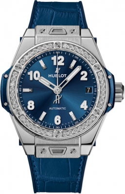 Buy this new Hublot Big Bang One Click 39mm 465.sx.7170.lr.1204 ladies watch for the discount price of £11,687.00. UK Retailer.