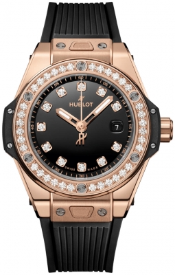 Buy this new Hublot Big Bang One Click 33mm 485.ox.1280.rx.1204 ladies watch for the discount price of £19,210.00. UK Retailer.