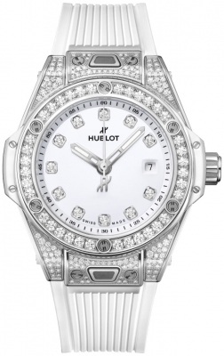 Buy this new Hublot Big Bang One Click 33mm 485.se.2210.rw.1604 ladies watch for the discount price of £15,385.00. UK Retailer.