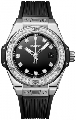 Buy this new Hublot Big Bang One Click 33mm 485.sx.1270.rx.1204 ladies watch for the discount price of £10,710.00. UK Retailer.