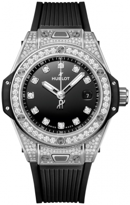 Buy this new Hublot Big Bang One Click 33mm 485.sx.1270.rx.1604 ladies watch for the discount price of £15,385.00. UK Retailer.