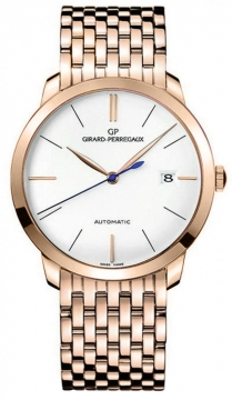 Buy this new Girard Perregaux 1966 Automatic 38mm 49525-52-131-52a mens watch for the discount price of £27,115.00. UK Retailer.