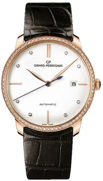 Buy this new Girard Perregaux 1966 Automatic 38mm 49525d52a1a1-bk6a mens watch for the discount price of £13,568.00. UK Retailer.