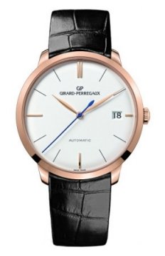 Buy this new Girard Perregaux 1966 Automatic 41mm 49527-52-131-bk6a mens watch for the discount price of £10,625.00. UK Retailer.