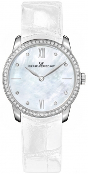 Buy this new Girard Perregaux 1966 Automatic 30mm 49528d53a771-ck7a ladies watch for the discount price of £14,280.00. UK Retailer.