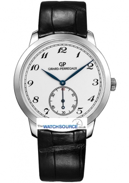 Buy this new Girard Perregaux 1966 Automatic Small Seconds 40mm 49534-53-711-BK6A mens watch for the discount price of £17,629.00. UK Retailer.